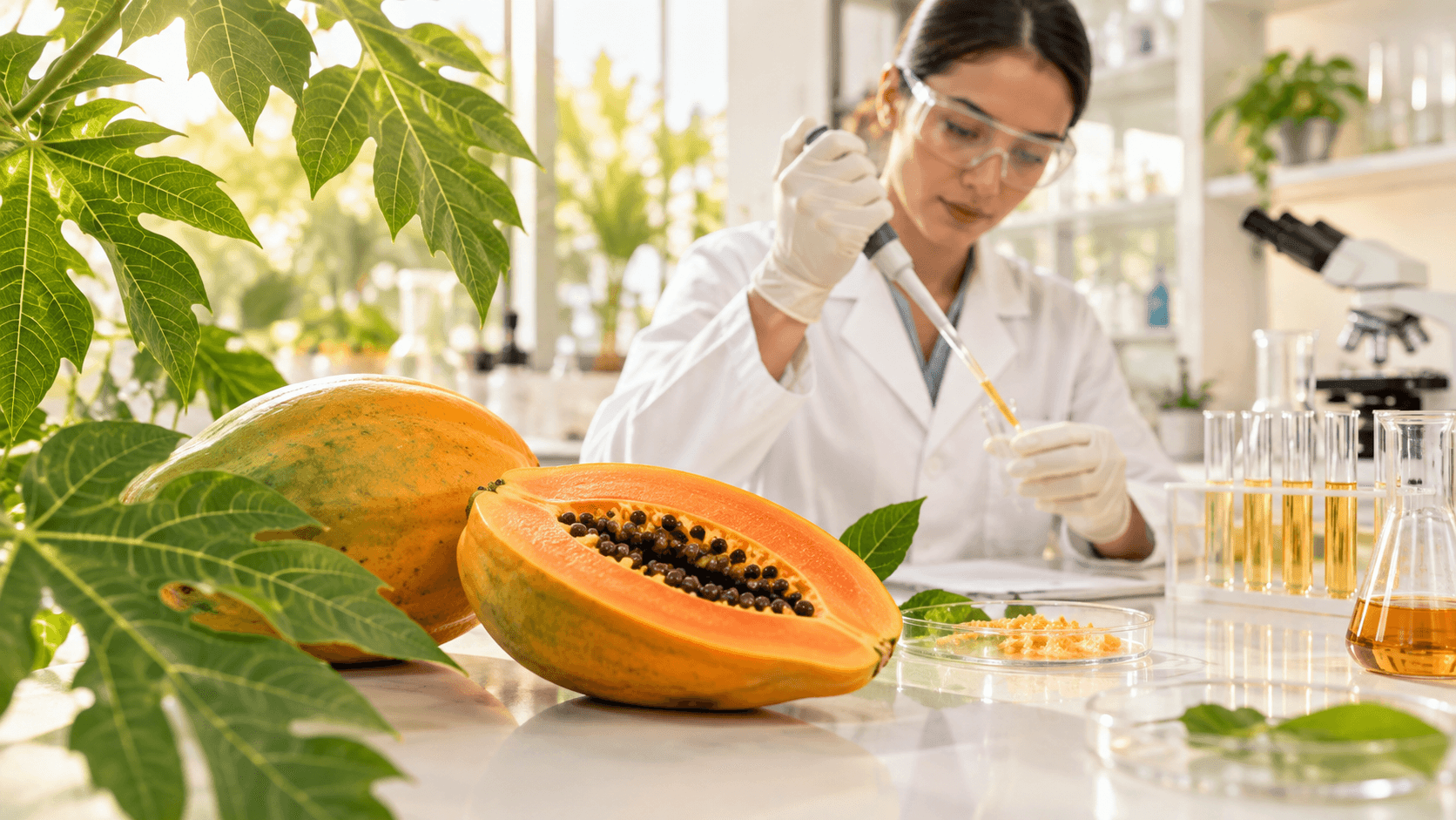Papain for Exfoliation and Skin-Rejuvenation Formulations
